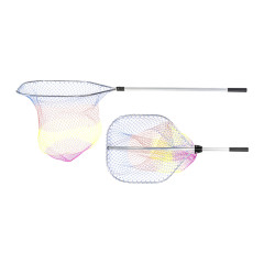 Подсачек Akara PF-1, 50х55 см, прямоугольный, разборный, цветная сетка, L144